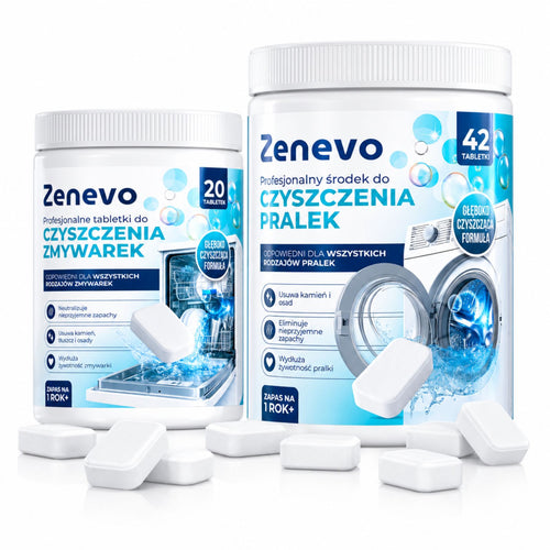 Zestaw Czysta Pralka + Zmywarka