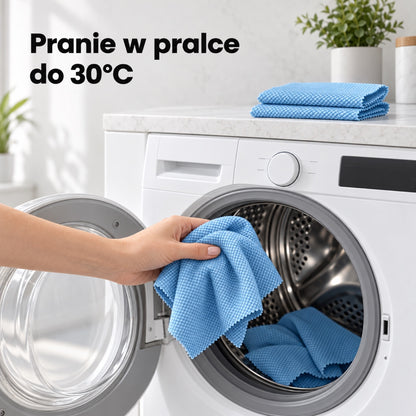 Magiczne ściereczki wkładane do pralki, pranie do 30°C