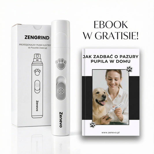 ZenGrind - Elektryczny Pilnik do Pazurków dla Psów i Kotów